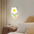 thumbnail image 3 of Creative Flower Shape Bedroom Wall Lamp, Decorative Wall Sconces, Metal Princess Room Wall Light, 3 of 3