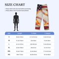 thumbnail image 4 of Kdxio Baseball Ball With Flag Pattern Men's Pajama Pants, Elastic Waist with Drawstring and Pockets, Comfortable Loungewear-Small, 4 of 6