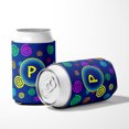 thumbnail image 5 of Letter P Initial Monogram - Blue Swirls Can or Bottle Hugger, 5 of 5