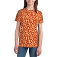thumbnail image 3 of Wukai Pizza Youth Unisex Short Sleeve T-Shirt for Boys, Girls, Teens, and Kids-Small, 3 of 7