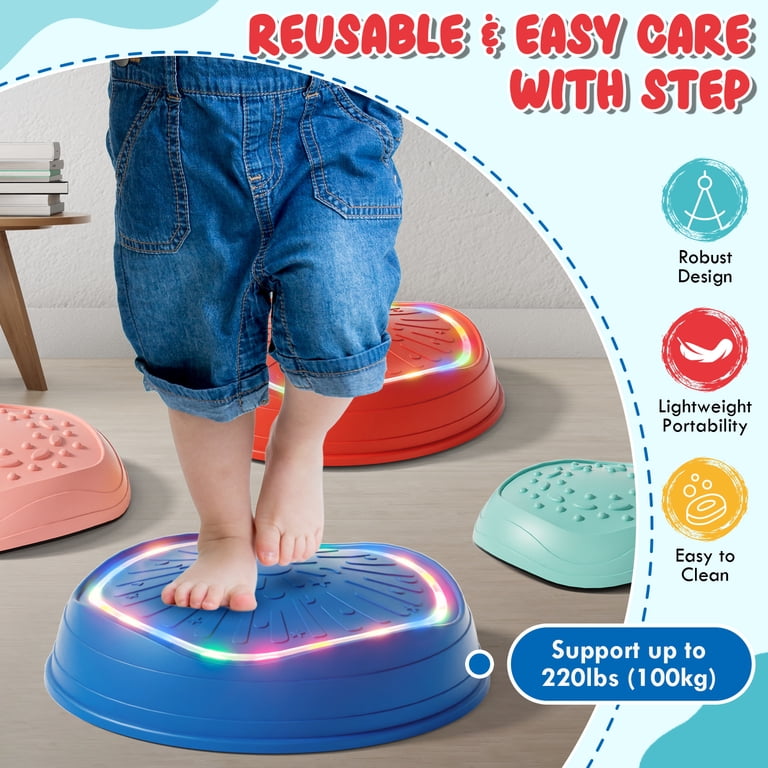 Musical LED Stepping Stones with Lights and Sounds photo 4