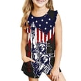 thumbnail image 1 of TopLLC Ensemble Débardeur Col Rond Mode Filles Sans Manches Col Rond Imprimé Short Ensemble Fille, 1 of 8