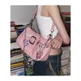 thumbnail image 3 of 2023 chain crossbody sweet and spicy bag laser love sweet cool girl Y2K niche design small bag hot girl armpit bag, 3 of 4
