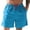 Blue, variant on ZZwxWA Men Short Sales Casual Summer Workwear Clothing Printed Plus Size Elastic Shorts Holiday Beach Drawstring Cozy Style Short Pants Breathable Loose Fit Trousers Oversize Male Pants