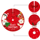 thumbnail image 3 of Feliz falda de árbol de Navidad, decoraciones rústicas para el hogar, decoración de granja para fiestas navideñas de Año Nuevo, 3 of 5