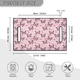 thumbnail image 5 of Xoenoiee Pink Floral Butterfly Pattern Golf Cart Seat Covers, Club Car Seat Covers for EZGO Yamaha, Golf Cart Seat Blanket Covers for 2 Person Seats, Summer Golf Cart Seat Towel, 5 of 5