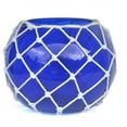 thumbnail image 5 of hampton nautical bowl-8-lb-n light blue japanese bowl with decorative white fish netting 8"-glass buoy float, 8 inch,, 5 of 7