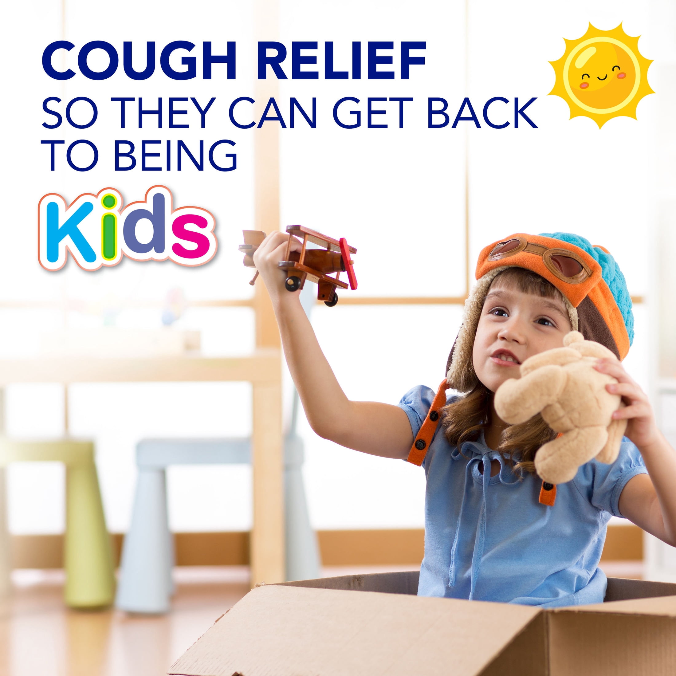 VICKS DayQuil and NyQuil Kids Cold & Cough Liquid, Cold Medicine for Children, Berry, 2x8 fl oz