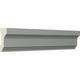 thumbnail image 2 of Ekena Millwork 2"H x 7/8"P x 94 1/2"L Monique Chair Rail (2-Pack), 2 of 6