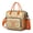 Orange-8, variant on Boho Ethnic Mandala Waterproof Cooler Bag - Versatile for Work, School & Outdoor Adventures