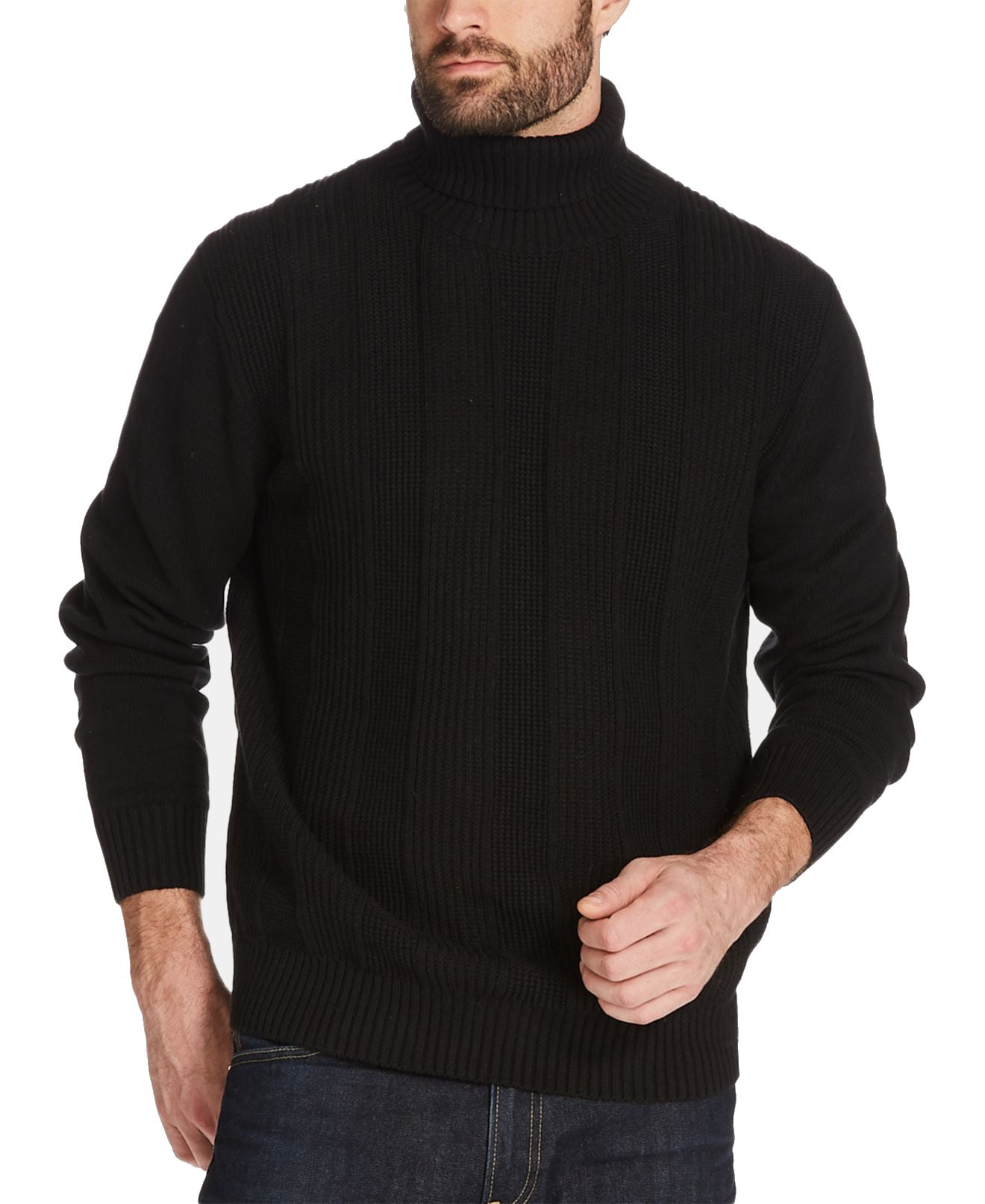 Weatherproof Vintage - Mens Sweater Ribbed Knit Turtleneck Pullover XL ...