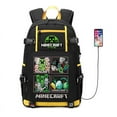 thumbnail image 1 of My World Bag, Large Capacity Backpack, With USB Interface, Primary And Secondary School Students Shoulder Bag-Jinjin, 1 of 3