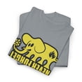 thumbnail image 3 of Black Label Never Forget Elephant Skateboarding Yellow 90s Design T Shirt Tee - Gravel / 4XL, 3 of 4