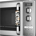 thumbnail image 4 of ZIATUBLES Set of 6 Refrigerator Door Handle Gloves Soft Kitchen Appliance Handle Covers Protector for Fridge Microwave Dishwasher Stove Washable Handle Sleeve Home Decor, Pop Pumpkin Cat Bat Spider, 4 of 7
