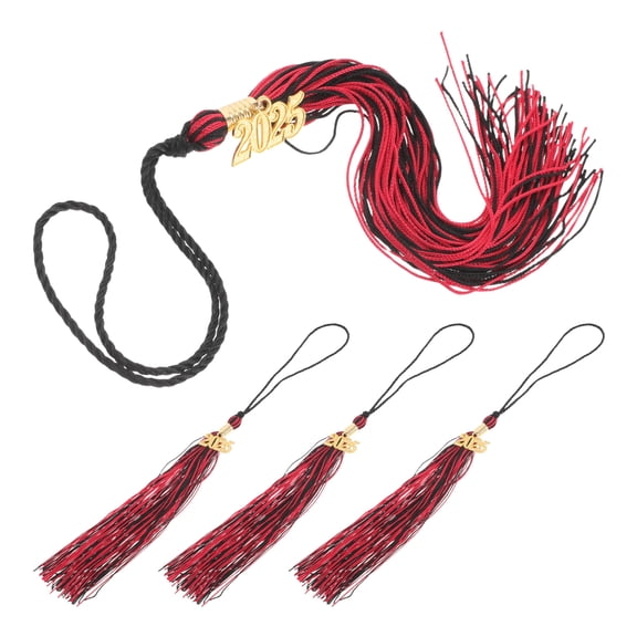 Masteelf 4 Pcs Decoration Combination Graduation Hat Tassel