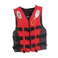 thumbnail image 1 of LOVIVER Veste de Natation Gilet de Sauvetage Ajustable pour Pêche Wakeboard Dérive TTTG Rouge, 1 of 8