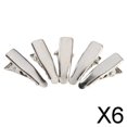 thumbnail image 1 of 6x 50x Mini Lazo para El Pelo de de Una Sola Punta con Pinzas para El Cabello DIY con Dientes (24mm X 7mm), 1 of 9