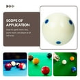 thumbnail image 2 of YSNOOWE Boules de Billard en Résine Ensemble Blanc 1Pcs Strike, 2 of 8