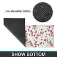 thumbnail image 6 of Pioneer Flower Floral Print Pattern Kitchen Rugs Sets Of 2,Anti Fatigue Kitchen Mat Rugs Non Slip Washable,Decorative Kitchen Floor Mats for Kitchen,Sink,Laundry,17"x30"+17"x47", 6 of 7