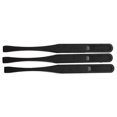 thumbnail image 2 of 115mm Long Flat Tip Black Plastic Anti-Static Tweezers 6 Pcs, 2 of 5