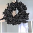 thumbnail image 5 of Halloween white ghost wreath Halloween door wreath entrance window indoor and outdoor decoration, 5 of 5