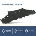 thumbnail image 6 of Black Engine Splash Shield Guard Fit for 2009-2013 Audi A8 (D4/4H) 4H0825235J, 6 of 10