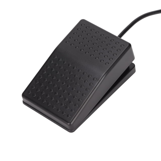 USB Foot Switch, Wide Pedals General USB Single Pedal Switch Standard HID device for Gaming for Factory Testing for Computer