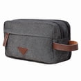 thumbnail image 1 of Neceser cosmético HUOGUO de lona impermeable para hombre y mujer, 1 of 5