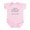Petal Pink, variant on CafePress - Daddy Thinks Hes In Charge Body Suit - Baby Light Bodysuit, Size Newborn - 24 Months