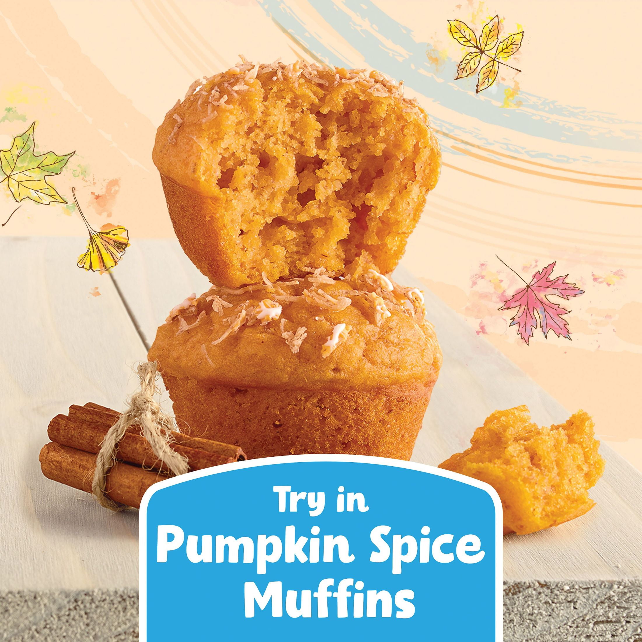 Kellogg's Frosted Mini Wheats Breakfast Cereal, Fiber Cereal, Kids Snacks, Pumpkin Pie Spice, 14.3oz Box (1 Box)