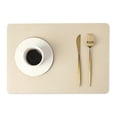 thumbnail image 1 of Solid Color Insulated Placemat Waterproof Oilproof Table Pad For Home Hotel-4, 1 of 2