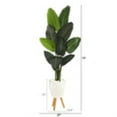thumbnail image 2 of Nearly Natural 5.5" Blooming Roses in Glass Vase Artificial Arrangement, 2 of 4