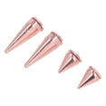 thumbnail image 1 of Punk Cone Spikes, 7x10mm 7x20mm Conventional Thread Punk Cone Spikes Studs Uniform Force  For DIY Bags, 1 of 8
