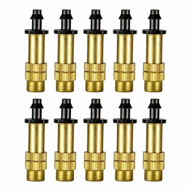 MYG 10/30xembout de Pulvérisation Réglable Jardin Patio Eau Mister Gicleur en Laiton Sprinkler
