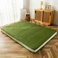 Futon Mattress, Padded Japanese Floor Mattress Quilted Bed Mattress Topper, Extra Thick Folding