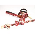 thumbnail image 3 of Cat Dog Christmas Snowflake Pattern Collar Traction Rope Set Bow-Knot Length Adjustable for Small and Medium Dogs Elegant Pet Supplies (Size : S), 3 of 7