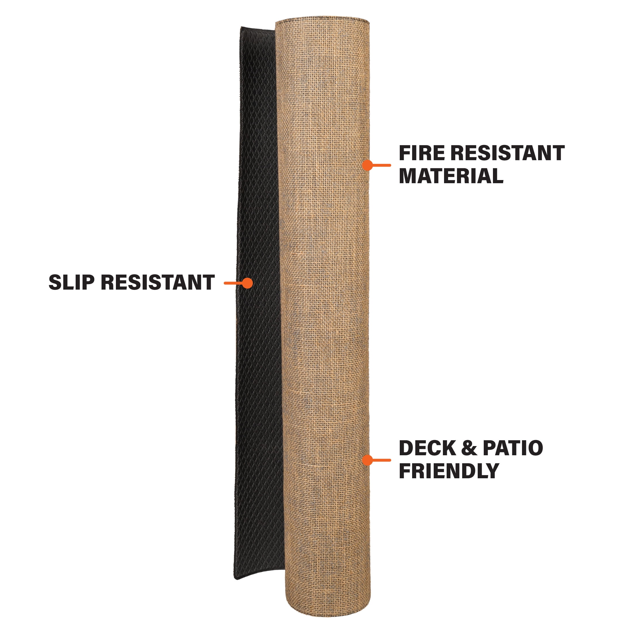 Blackstone 48” x 32” Griddle or Grill Mat with Fire-Resistant Backing