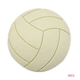 thumbnail image 1 of Injueey Almohadilla de parachoques de silicona gruesa de 4 Uds., almohadilla de parachoques con forma de voleibol, almohadilla protectora silenciosa de Decoración del hogar verde Injueey JJ21170-03, 1 of 6