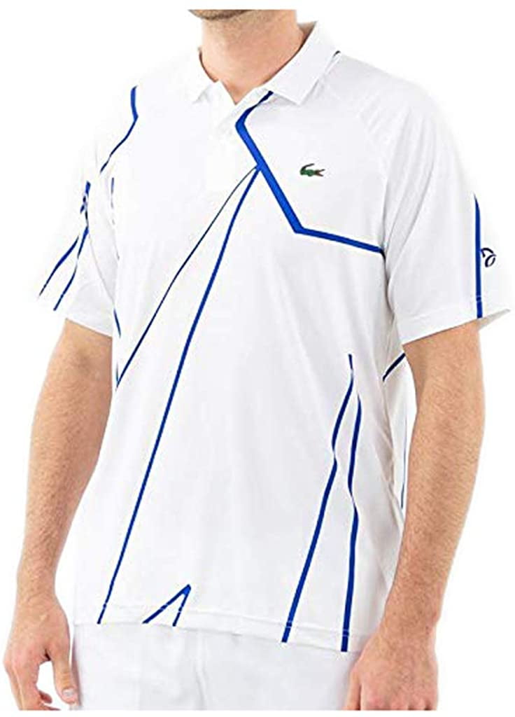 royal blue lacoste shirt