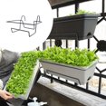 thumbnail image 4 of Balcony Flower Box Rack Rectangular Flowerpot Holder Flower Pot Bracket Stand, 4 of 4