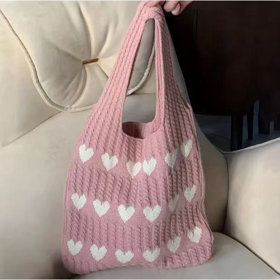 Beach Bags for Women - Straw Bag Tote Bags Casual Boho Large Summer Crossbody Shoulder Handbags Purse