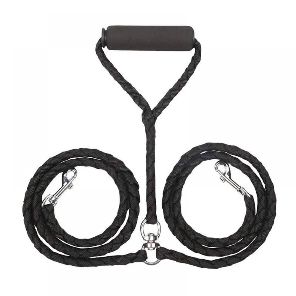 Dual Dog Leash, Double Dog Leash, 360 Swivel No Tangle Double Dog