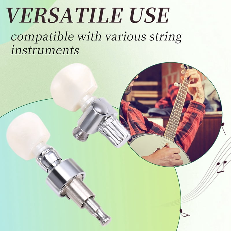 Guitar Instrument String Knob Accessories Banjo Tuner Tuning Keys Turtledove String Button Tuner,A
