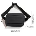 thumbnail image 2 of PU Bolsa de cofre al aire libre Bolsa de cuerpo cruzado elegante Correa ajustable Bolsa de viaje al aire libre, 2 of 8