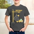 thumbnail image 2 of Miaoju Boy Dinosaur Shirts Size 8 Round Neck Letter Graphic Printed Short Sleeve T Shirts Comfy Tee Tops T Shirts for Boys and Girls, 2 of 4