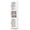 White, variant on Patiojoy Tall Bathroom Storage Cabinet 67"H Freestanding Storage Organizer with 2 Fluted Doors and Adjustable Shelf White
