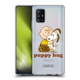thumbnail image 1 of Head Case Designs Officially Licensed Peanuts Snoopy Hug Charlie Puppy Hug Soft Gel Case Compatible with Samsung Galaxy A71 5G (2020), 1 of 7