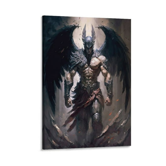 Greek Mythology Poster Warrior Gifts Canvas Painting Poster Wall Art Decorative Picture Prints Modern Decor 08x12inch(20x30cm)