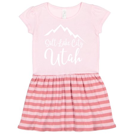

Inktastic Salt Lake City Utah Gift Toddler Girl Dress