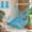 Blue, variant on 2 Pcs Hanging Hammock Chair Boho Swing Chair Outdoor Indoor Comfy Soft Cotton Rope Weaving with 40 Inch Detachable Metal Bars for Backyard Living Room Garden, 270lb Capacity(Beige)